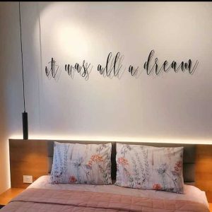 It was all a dream